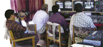 Televisie in Bhutan